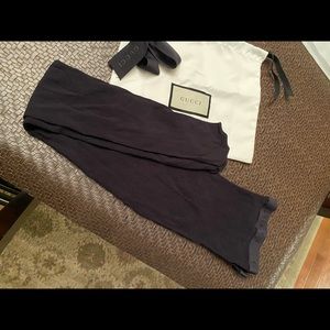 Gucci GG Logo black  tights size Medium